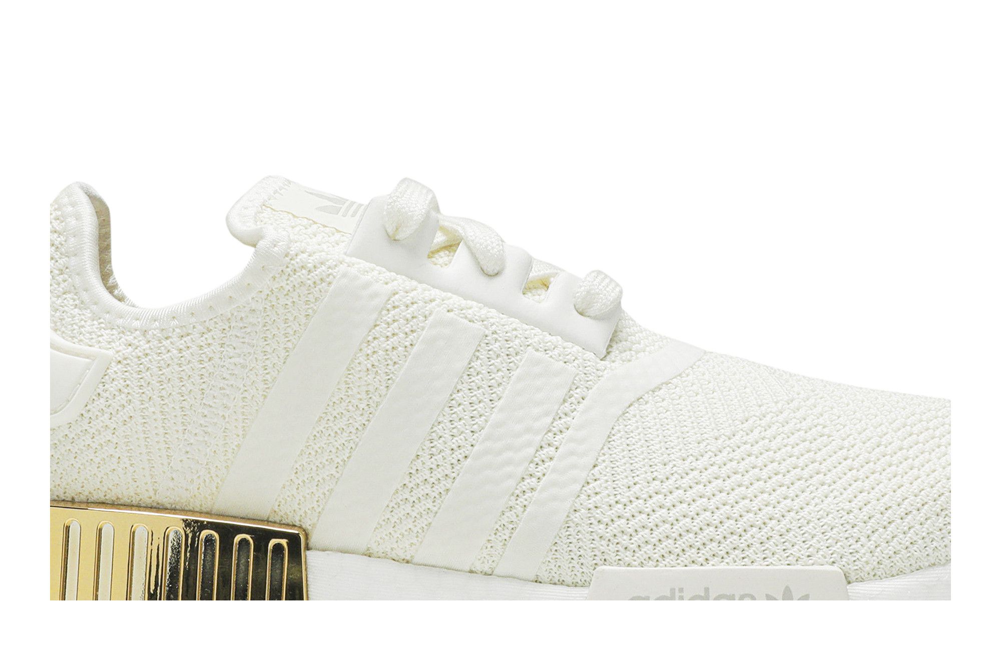 Size 10.5 Wmns NMD R1 Off White Gold
