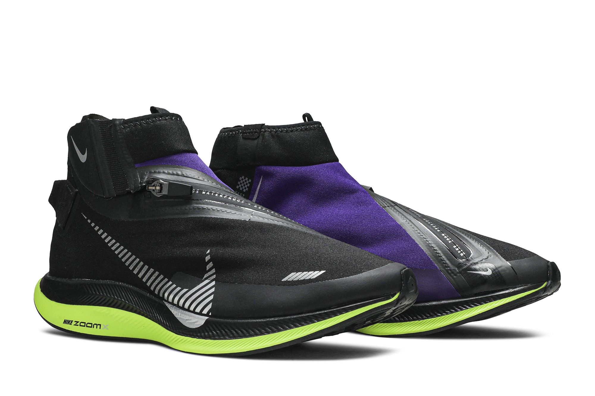 Buy Wmns Zoom Pegasus Turbo Shield WP Black Voltage Purple CJ9712 001 GOAT