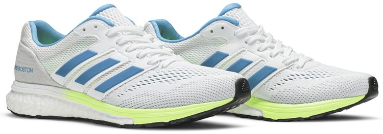 Adidas Wmns Adizero Boston 7 White Shock Cyan