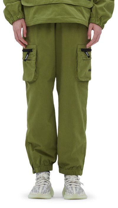 Stussy Big Pockets Nylon Pant Moss