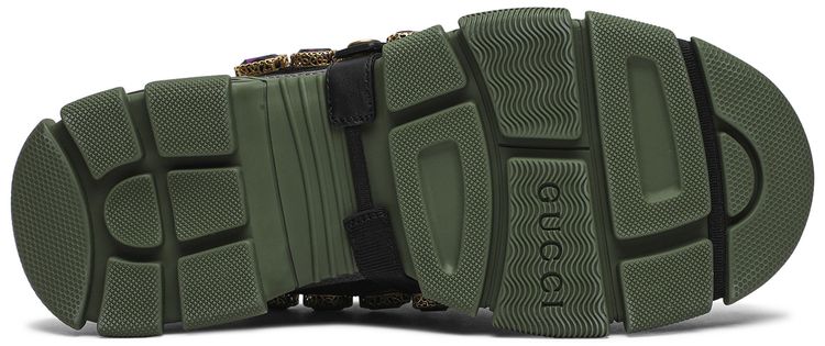 Gucci Wmns Flashtrek Crystals Green