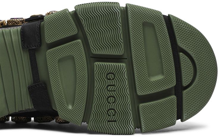 Gucci Wmns Flashtrek Crystals Green