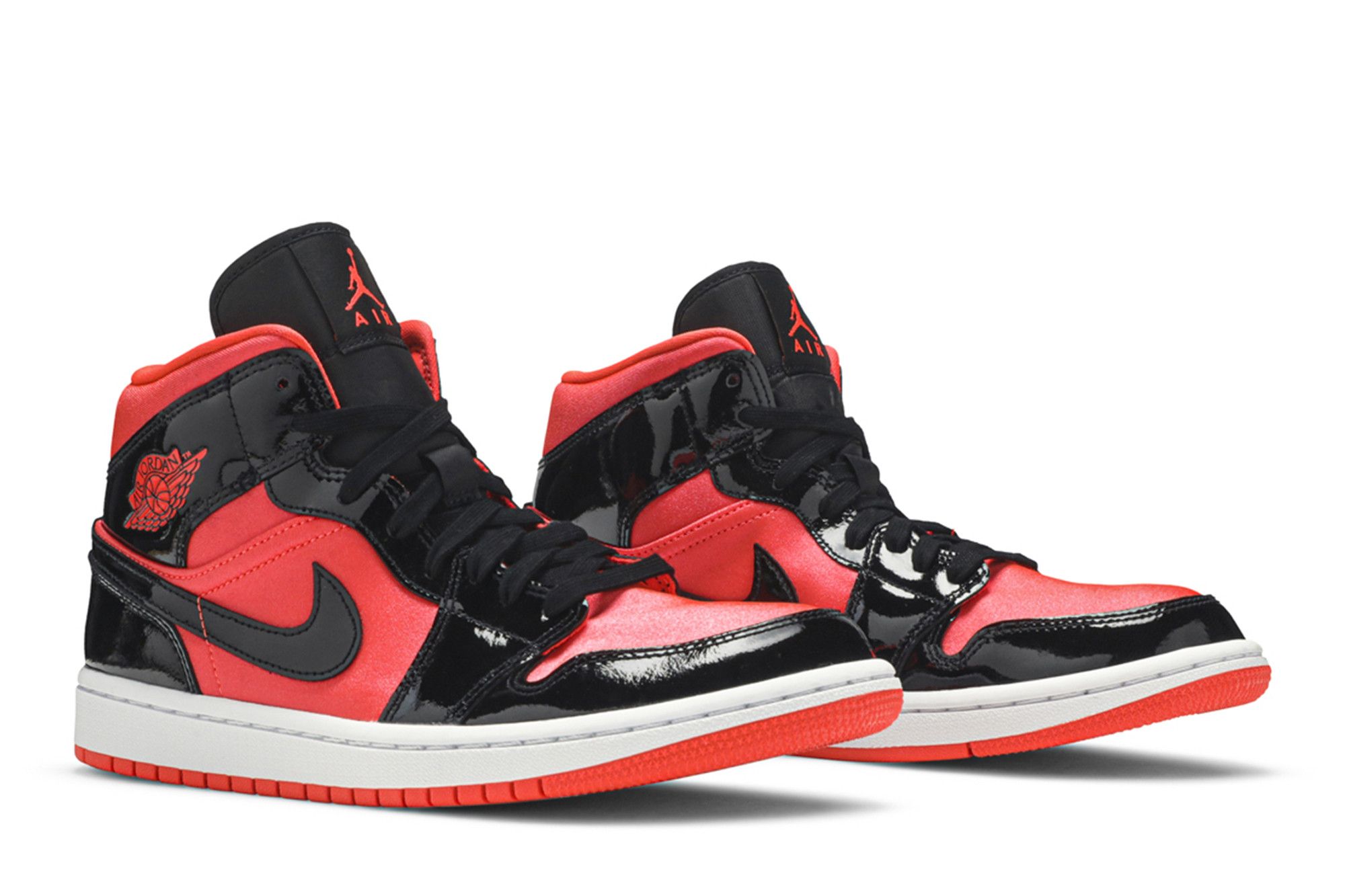 Buy Wmns Air Jordan 1 Mid 'Hot Punch' - BQ6472 600 | GOAT
