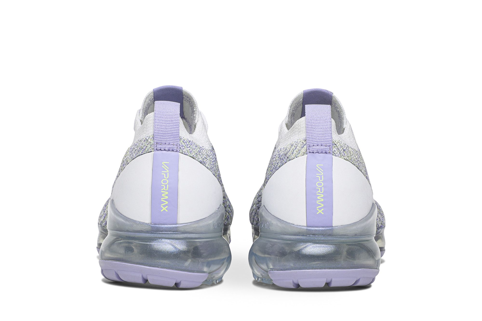 Nike women's air vapormax flyknit 3 shoes - white/volt/purple sale