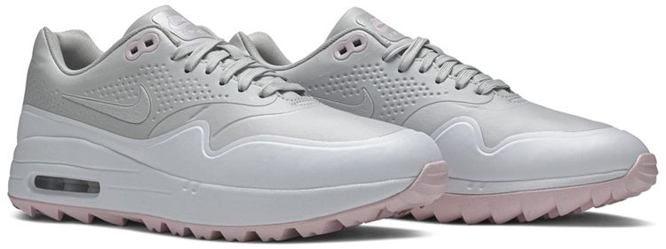 Nike Wmns Air Max 1 Golf Vast Grey Pink Foam