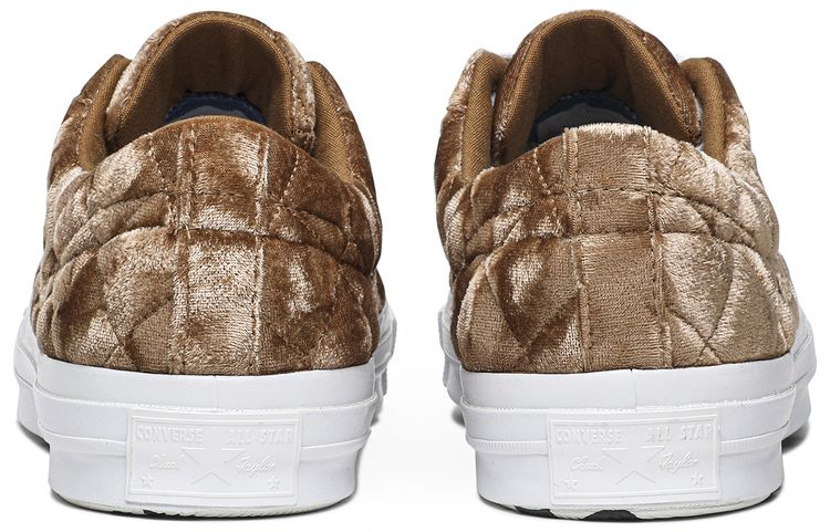Golf Le Fleur x Converse One Star Quilted Velvet Brown