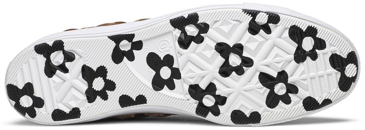 Golf Le Fleur x Converse One Star Quilted Velvet Brown