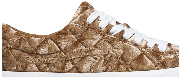 Golf Le Fleur x Converse One Star Quilted Velvet Brown