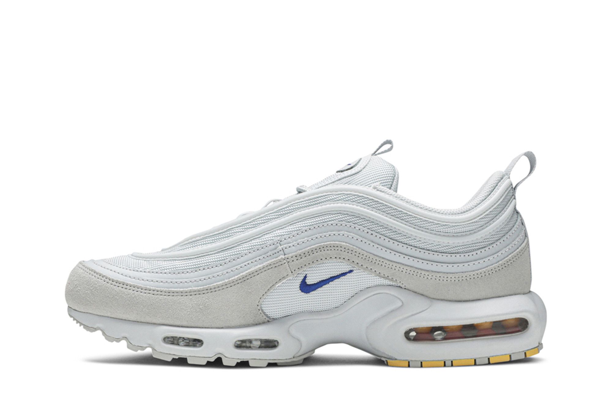 Air max plus 97 platinum blue 2025
