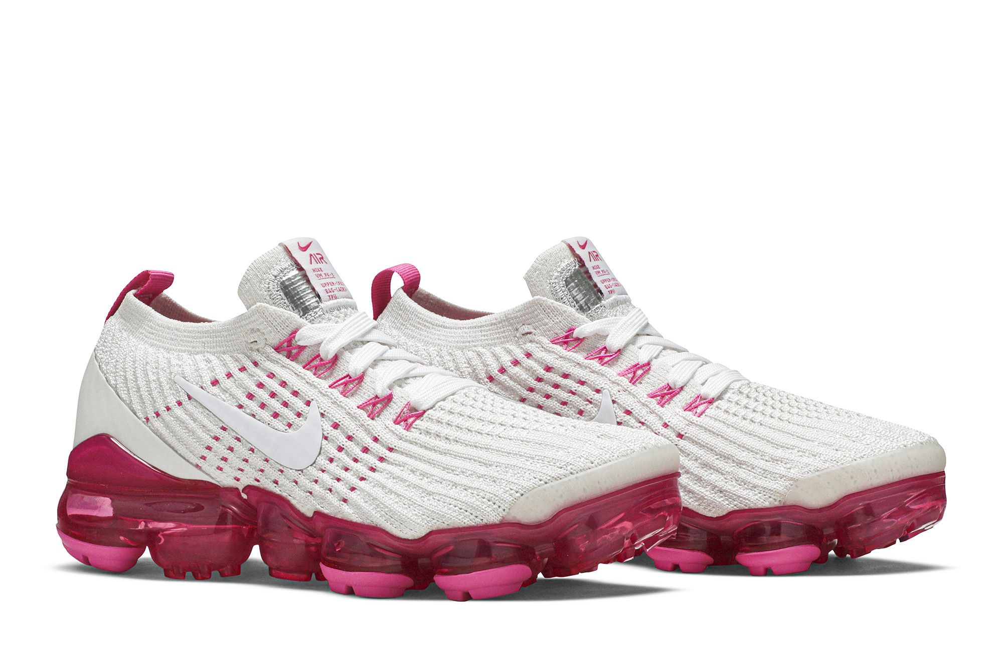 Women's nike w air vapormax flyknit 3 pink rise hot sale