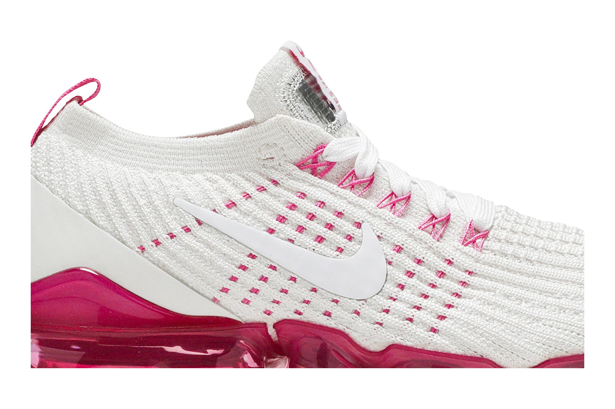 Nike vapormax white and pink hotsell