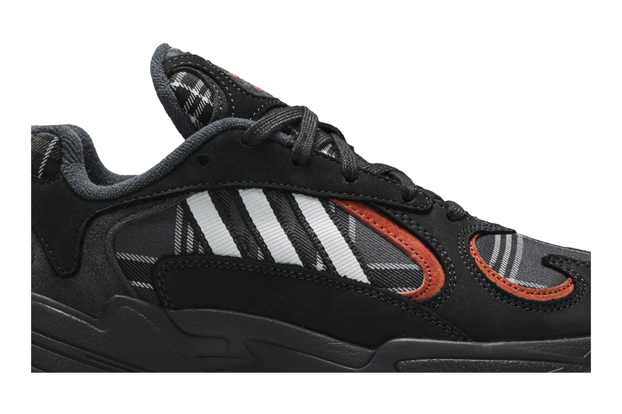 Buy Yung 1 Orange Plaid EF3967 GOAT
