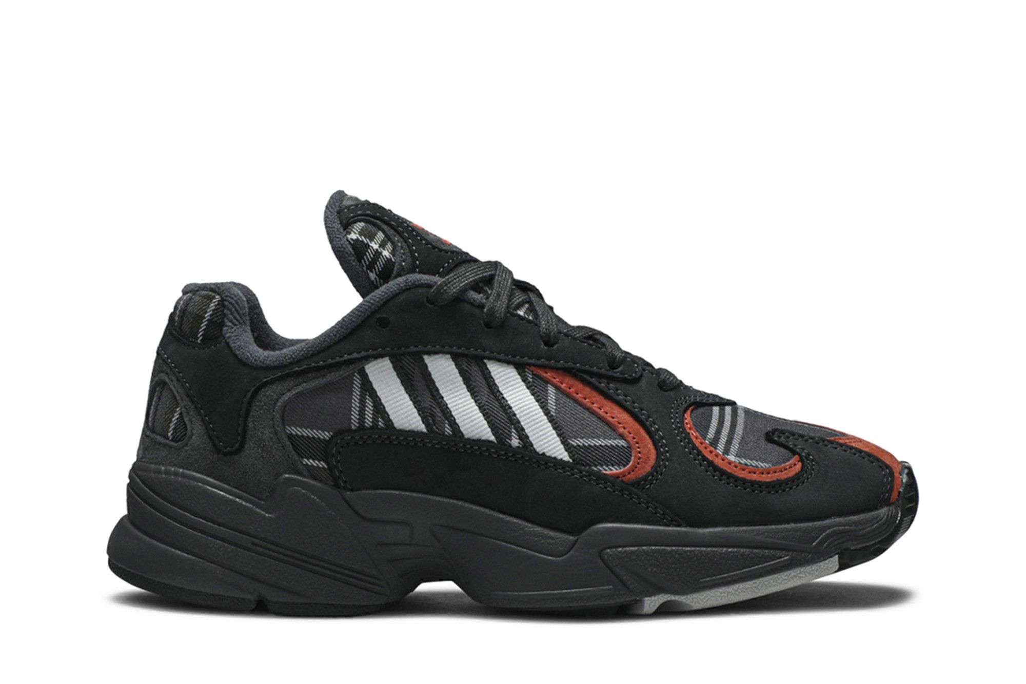 Size 4.0 Yung 1 Orange Plaid