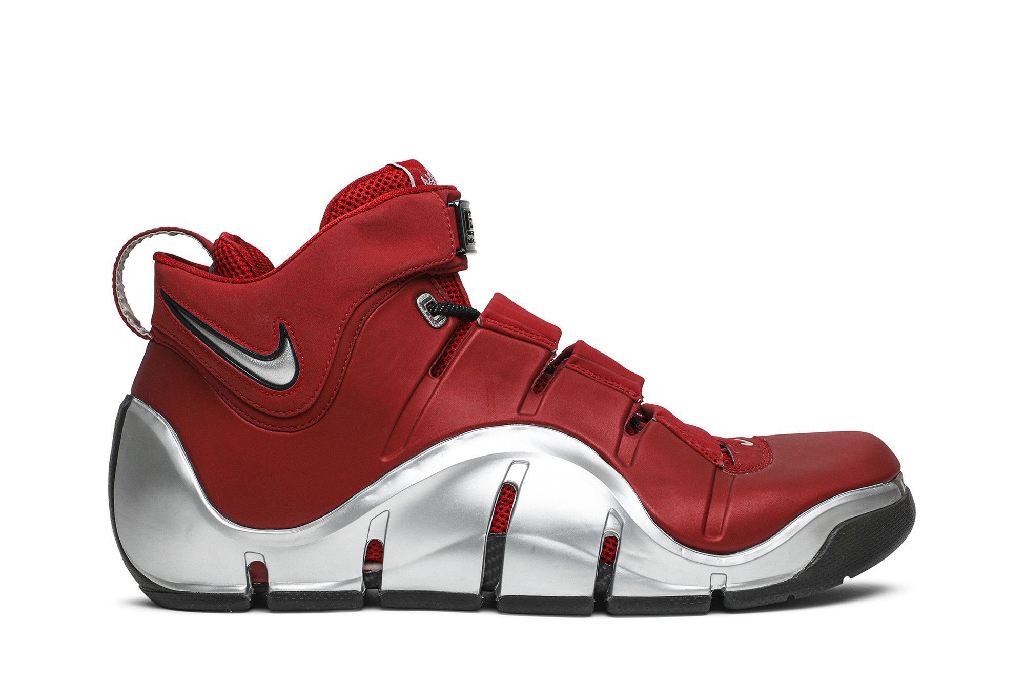 Zoom lebron 4 red new arrivals