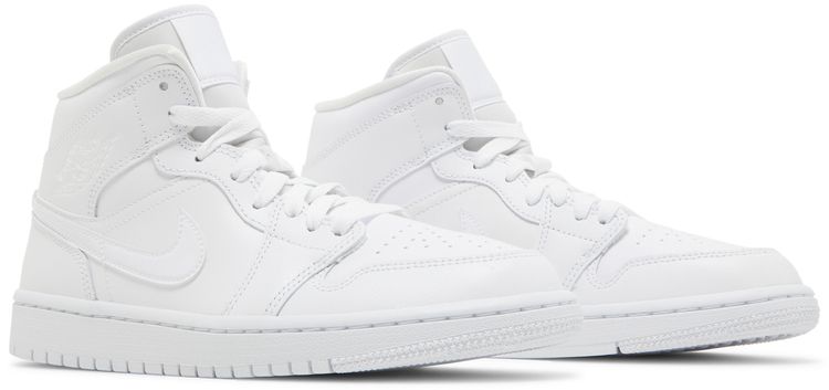 Wmns Air Jordan Mid Triple White 2022