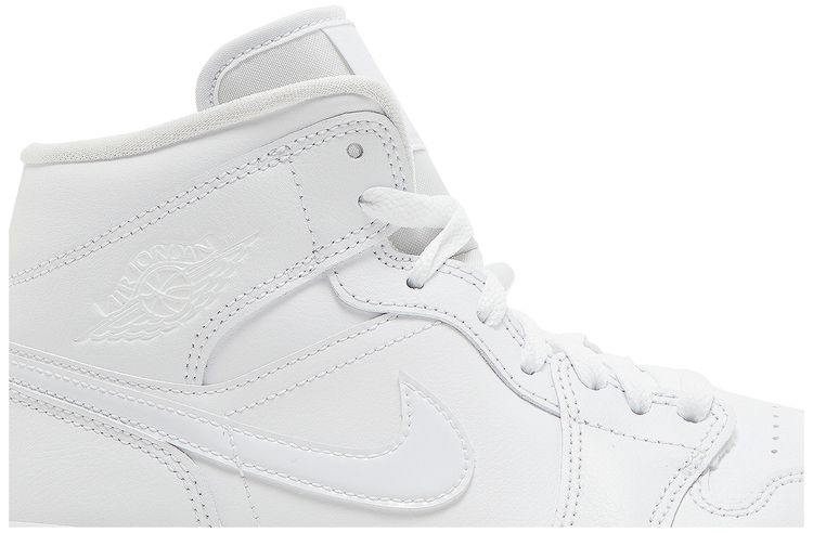 Wmns Air Jordan Mid Triple White 2022