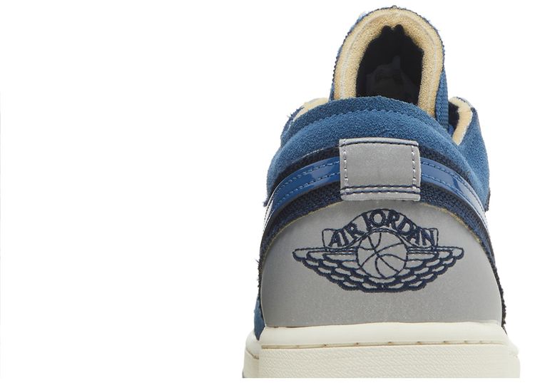 Air Jordan 1 Low SE Craft Inside Out   Obsidian
