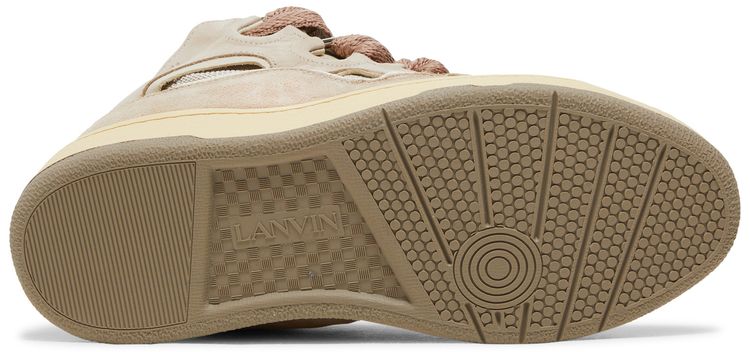 Lanvin Curb Sneakers Nude