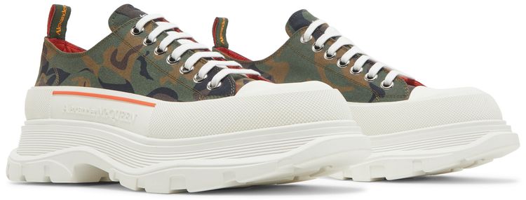 Alexander McQueen Tread Slick Lace Up Camo