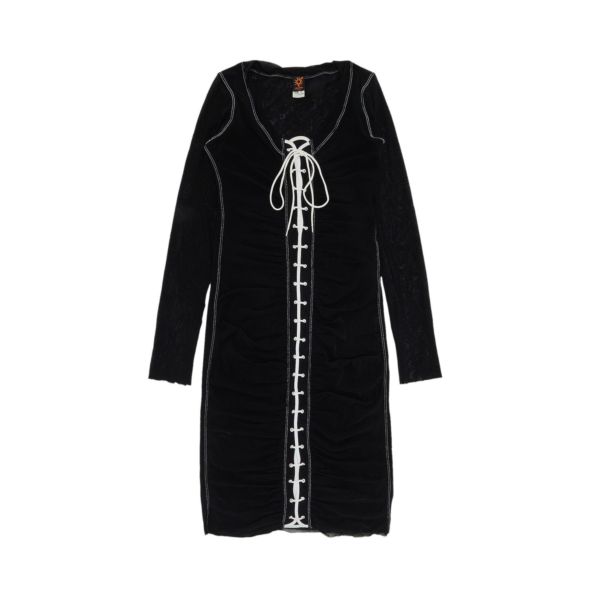 Buy Vintage Jean Paul Gaultier Soleil Dress Black From the