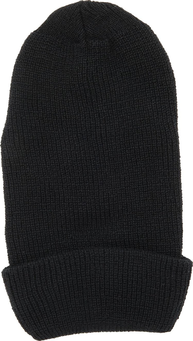 Vlone Balaclava Knit Cap Mask Black