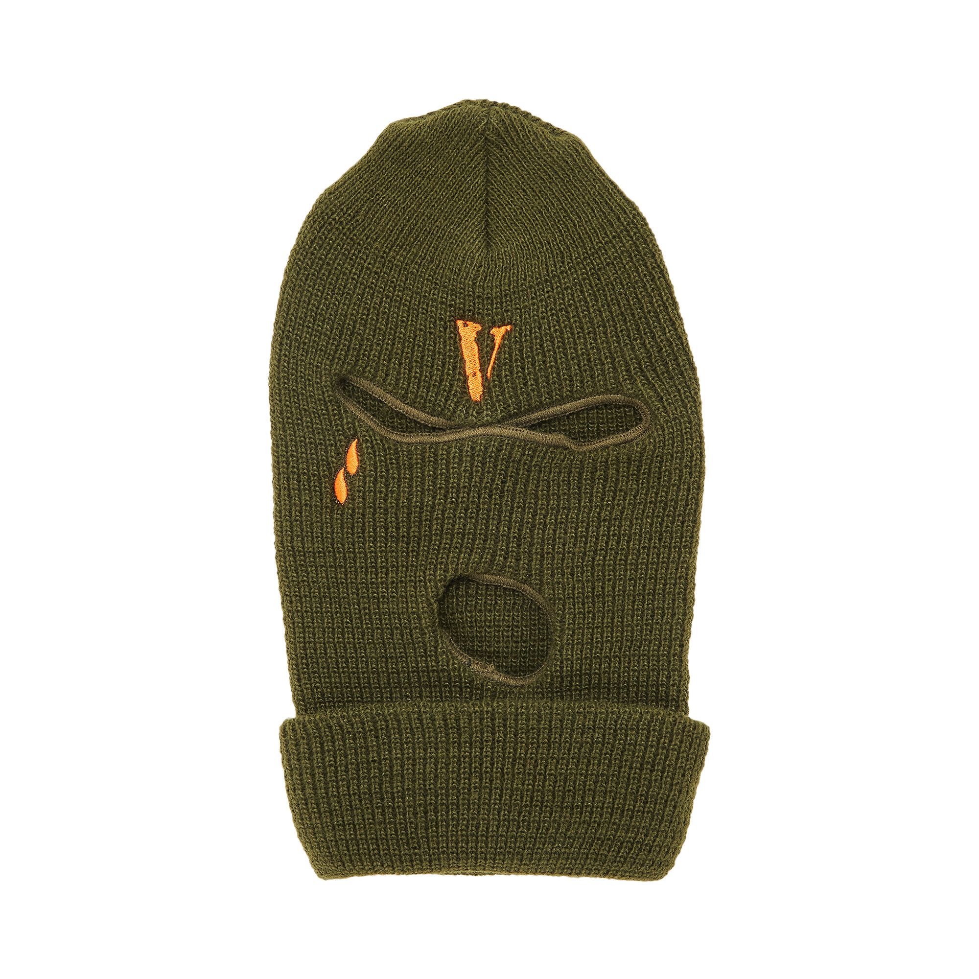 VLONE SkiMask 目出し帽　ニット帽 Buy Vlone Balaclava Knit Cap Mask 'Olive' - A 1JW002 OLIV | GOAT