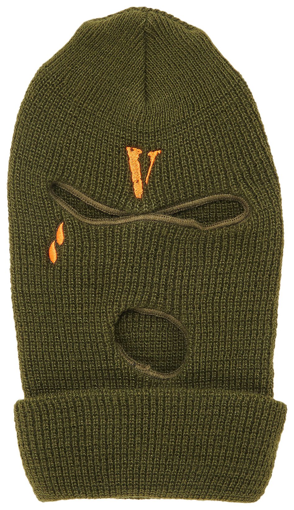 Buy Vlone Balaclava Knit Cap Mask 'Olive' A 1JW002 OLIV GOAT