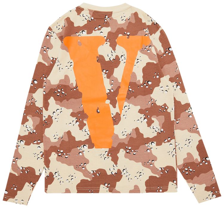 Vlone Friends Desert Camo Long Sleeve Sand