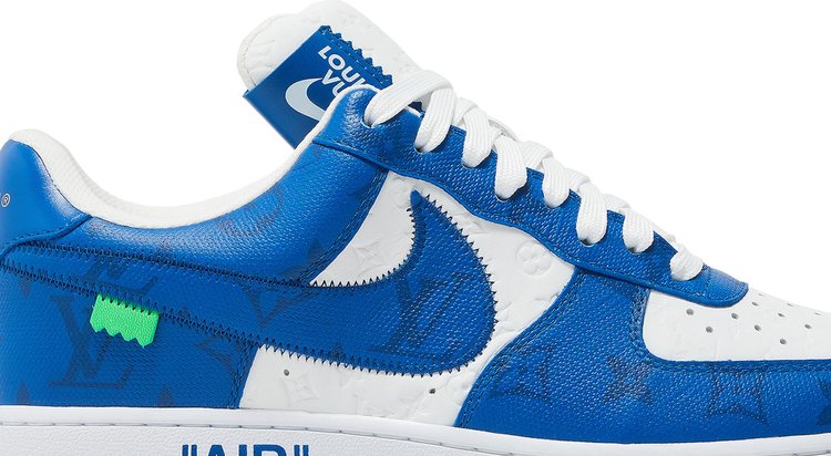 Louis Vuitton x Air Force 1 Low White Team Royal