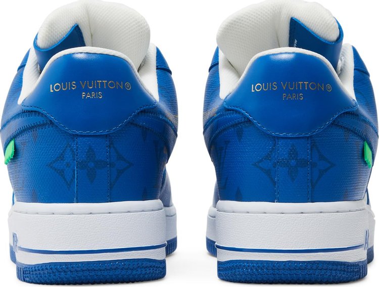 Louis Vuitton x Air Force 1 Low White Team Royal