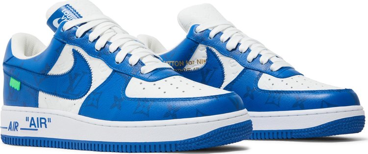 Louis Vuitton x Air Force 1 Low White Team Royal