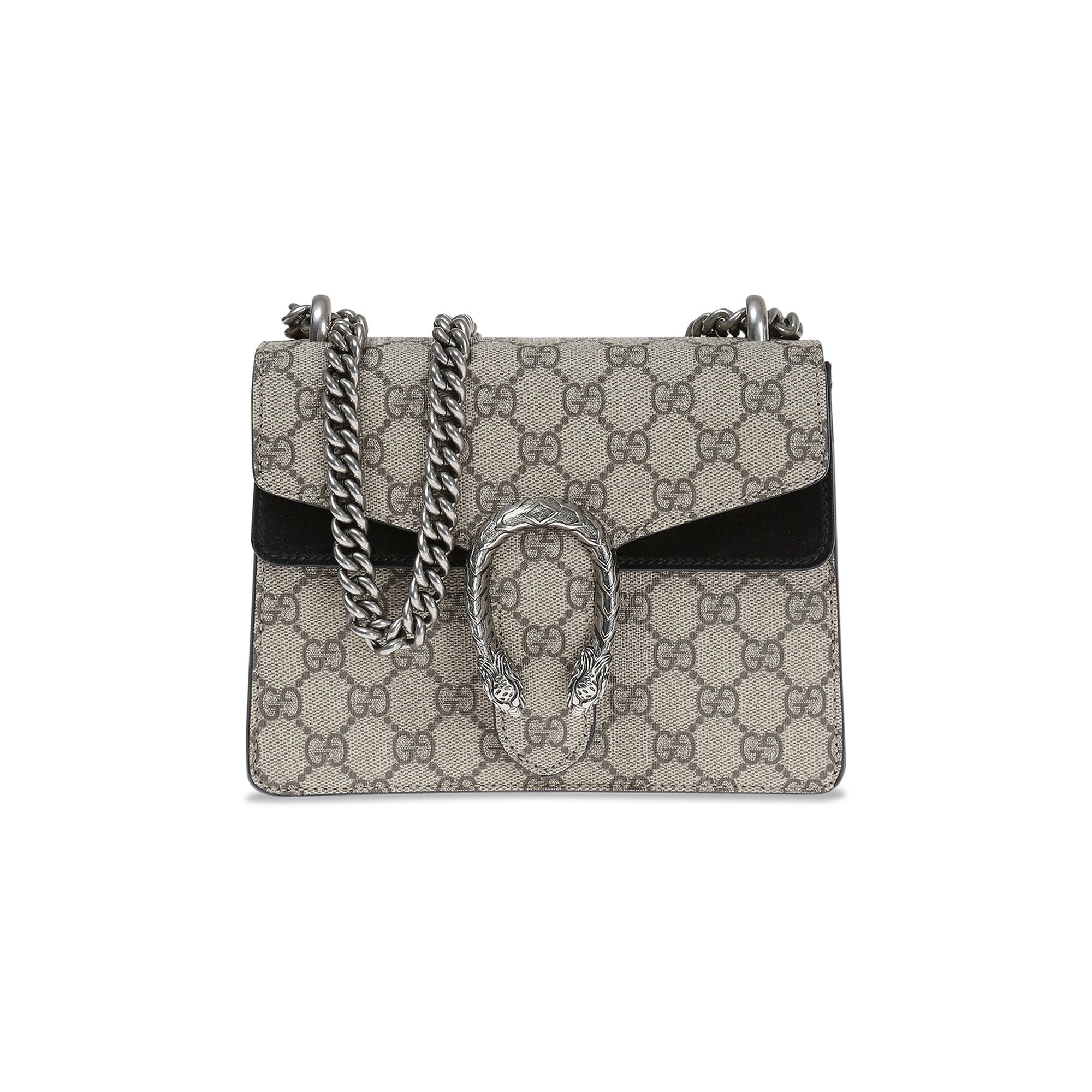 Buy Gucci Dionysus GG Supreme Mini Bag Beige Ebony 421970 KHNRN 9769 GOAT CA