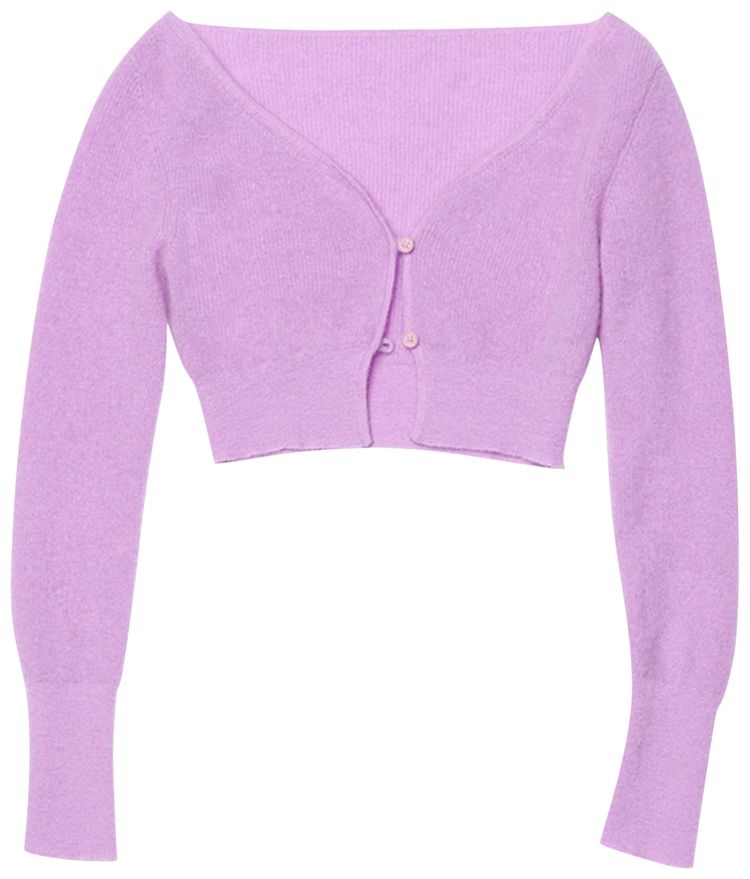 Jacquemus Le Cardigan Alzou Purple
