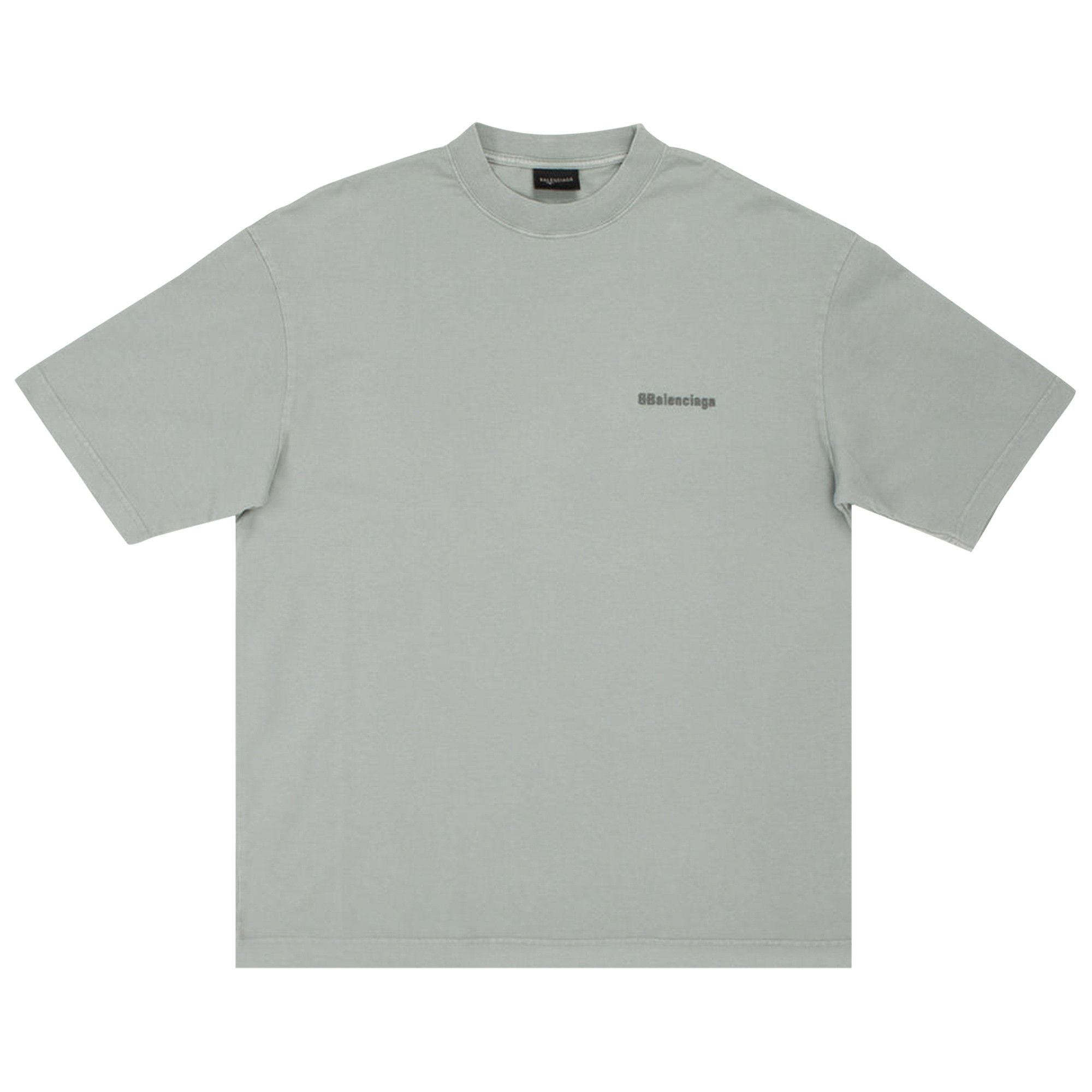 Buy Balenciaga Medium Fit T-Shirt 'Grey/Dark Grey' - 612966 TNVG7