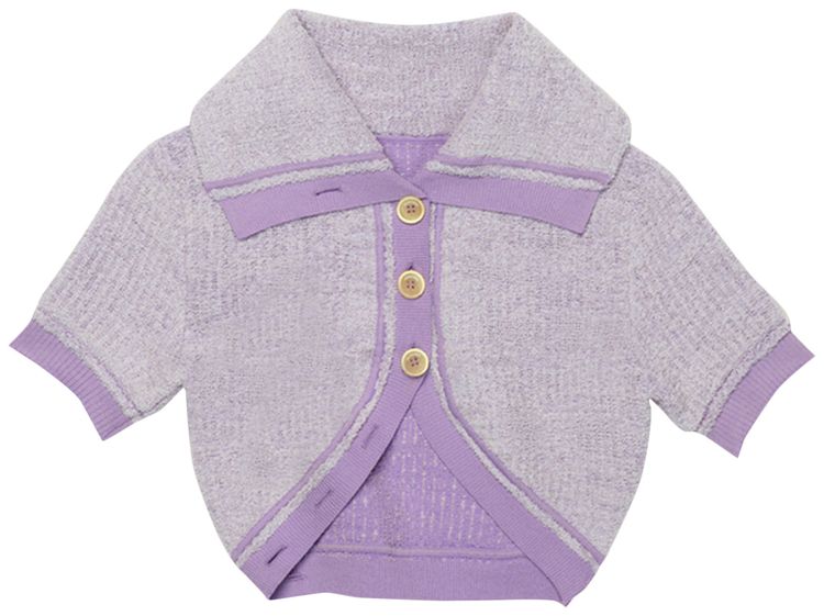 Jacquemus Le Cardigan Campana Light Purple