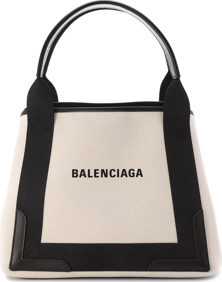 Balenciaga Small Cabas Tote Bag 'Natrual/Black'