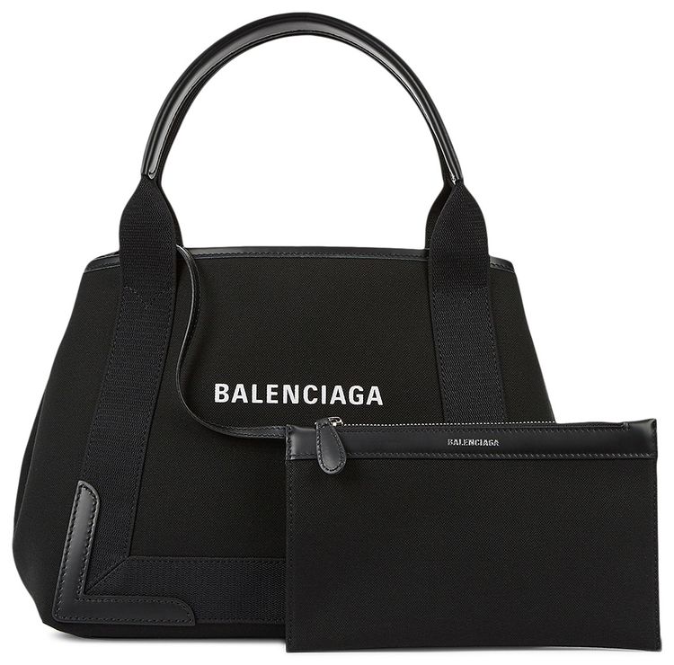 Balenciaga Xs Cabas Tote Bag NatrualBlack