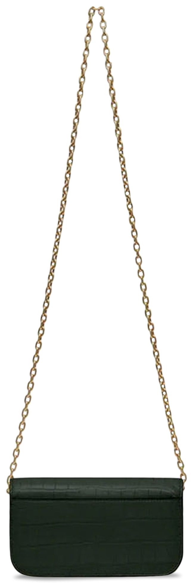 Balenciaga Gossip Wall On Chain Wallet Forest Green