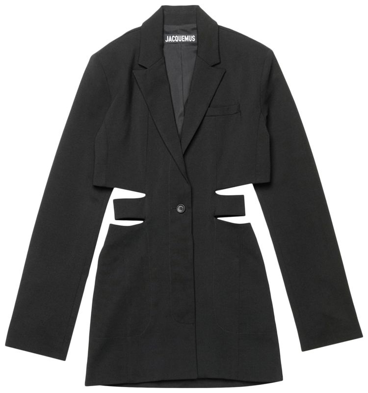 Jacquemus La Robe Bari Black