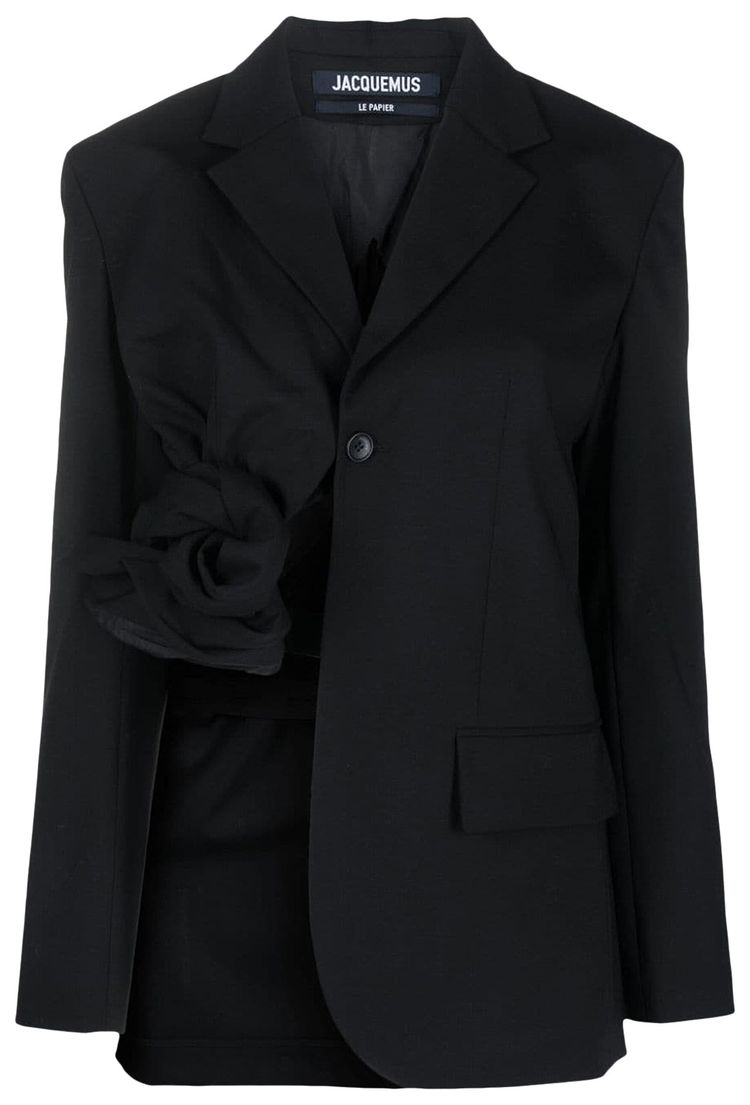 Jacquemus La Veste Baccala Black