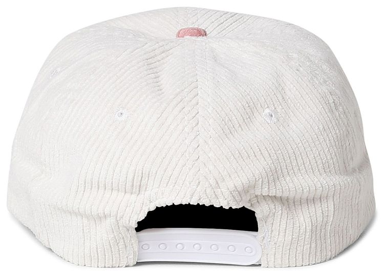 Sporty  Rich Wellness Club Corduroy Hat WhiteRose
