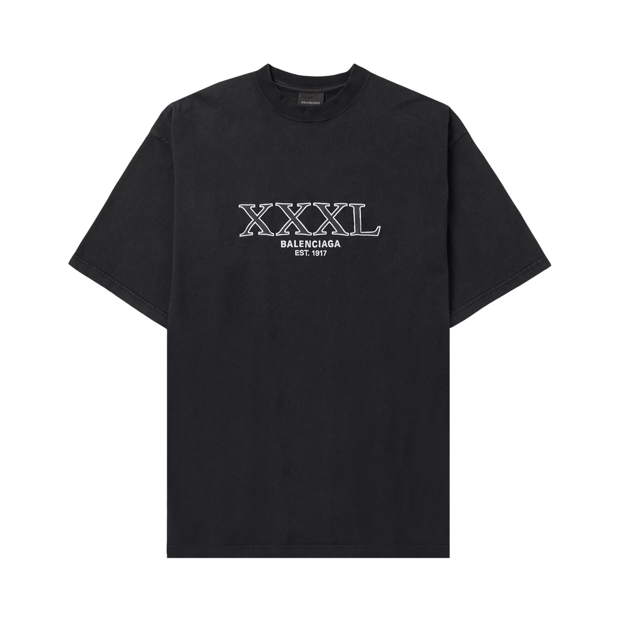 【送料関税込】Balenciaga Large Fit T-Shirt Buy Balenciaga Large Fit T-Shirt 'Black/White' - 641675