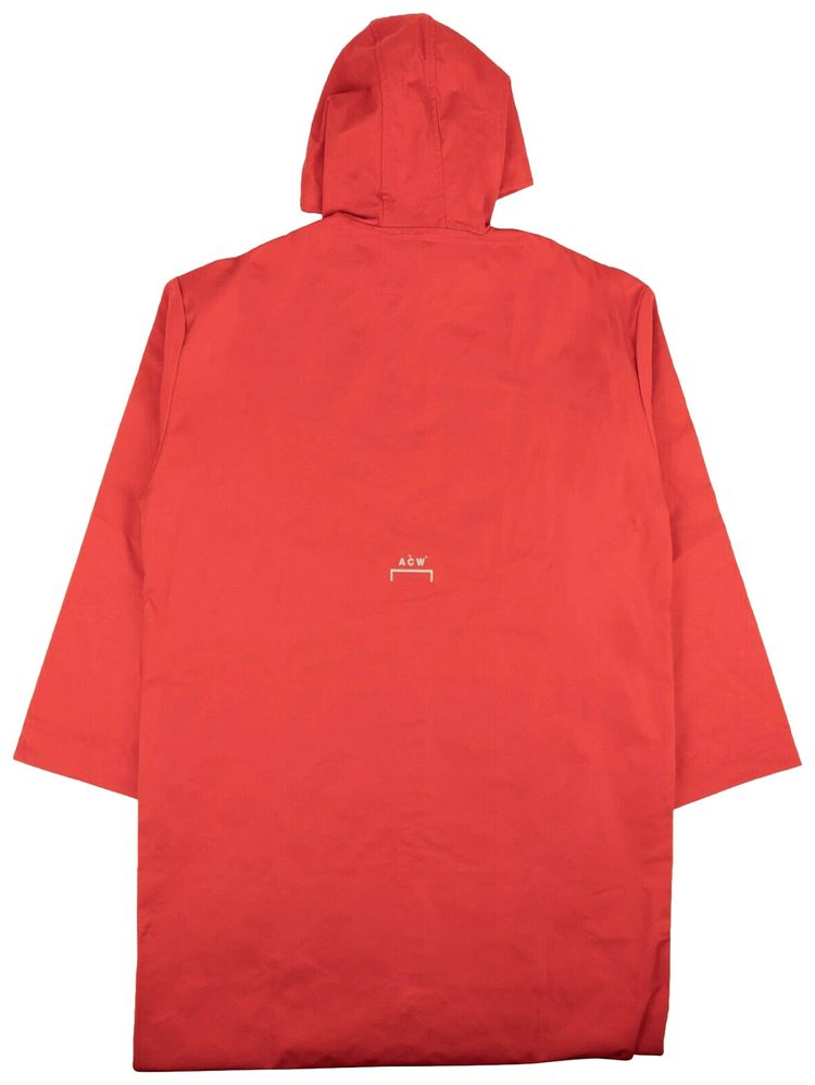 A Cold Wall Rubberised Coat Red