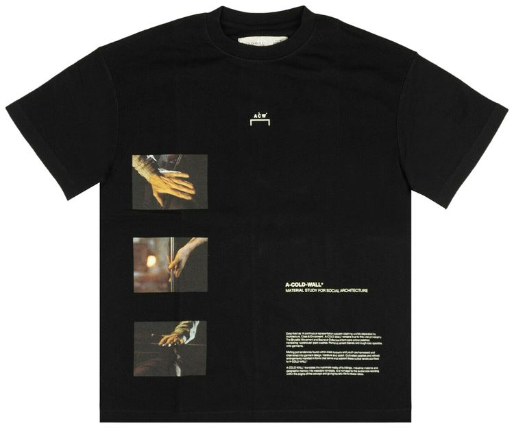 A Cold Wall Glass Blower T Shirt Black