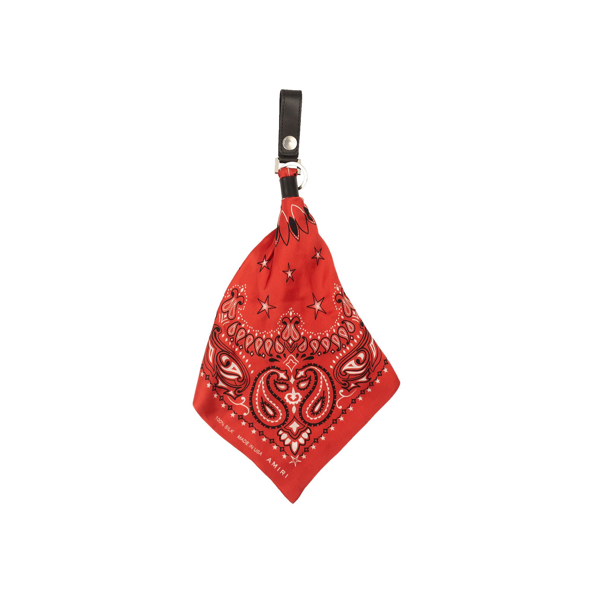 Buy Amiri Bandana Keychain Red 0498 100000603BK RED GOAT