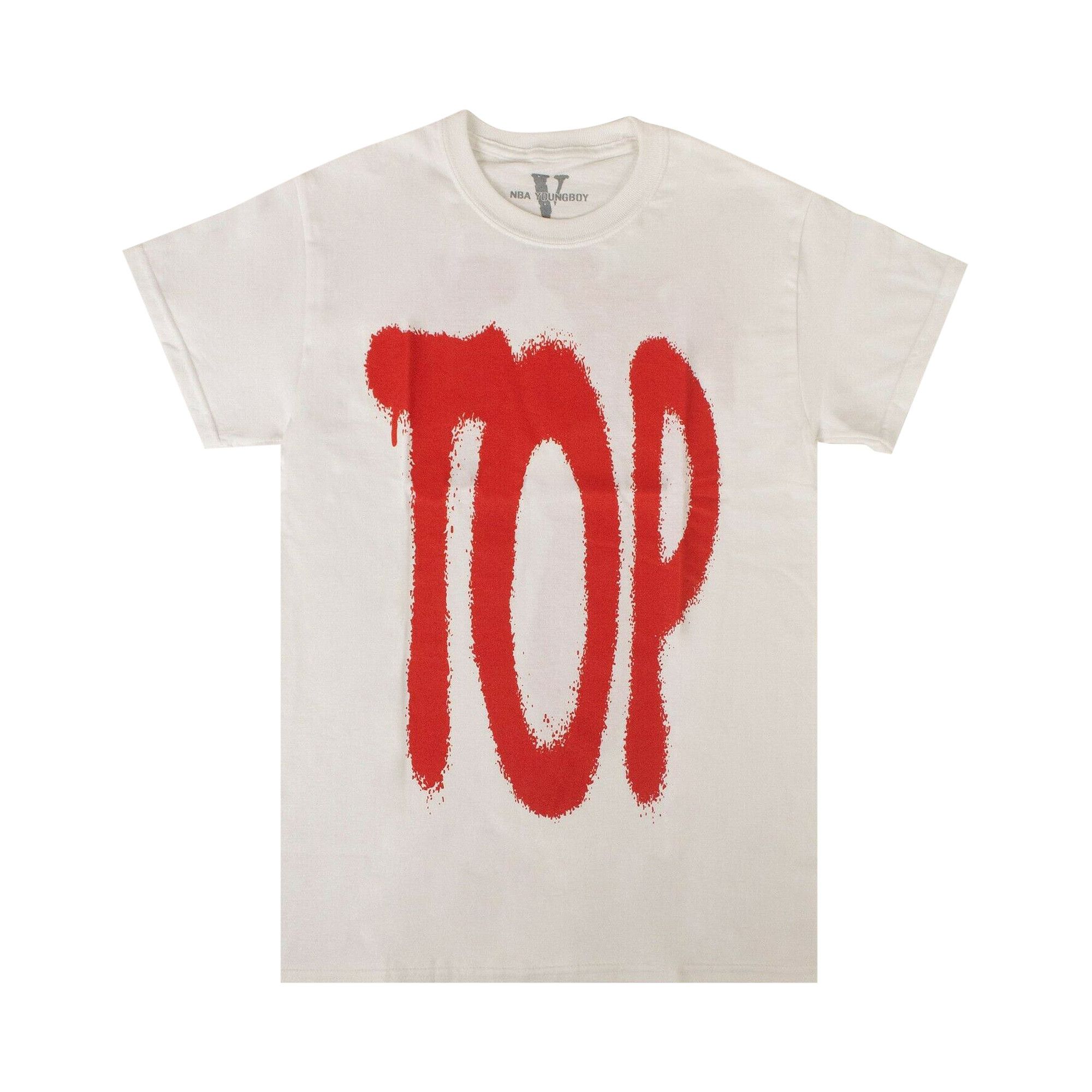 Buy Vlone x NBA Youngboy Top Tee White 1020 100000103XYNTT