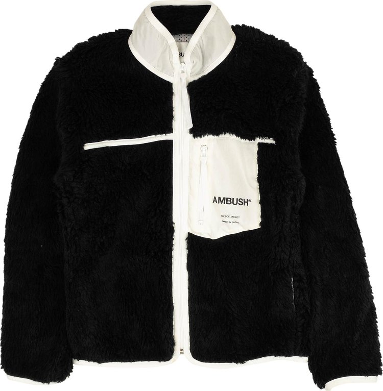 Ambush Fleece Logo Jacket 'Black'