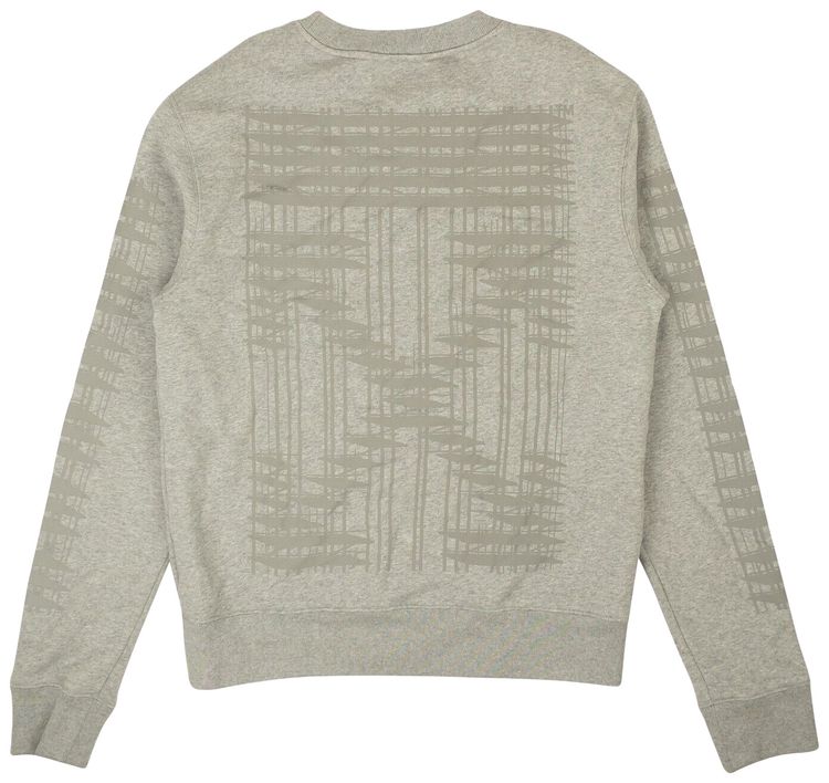 Off White Crewneck Sweatshirt Grey
