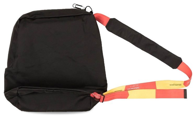 Off White Funky Messenger Backpack Black