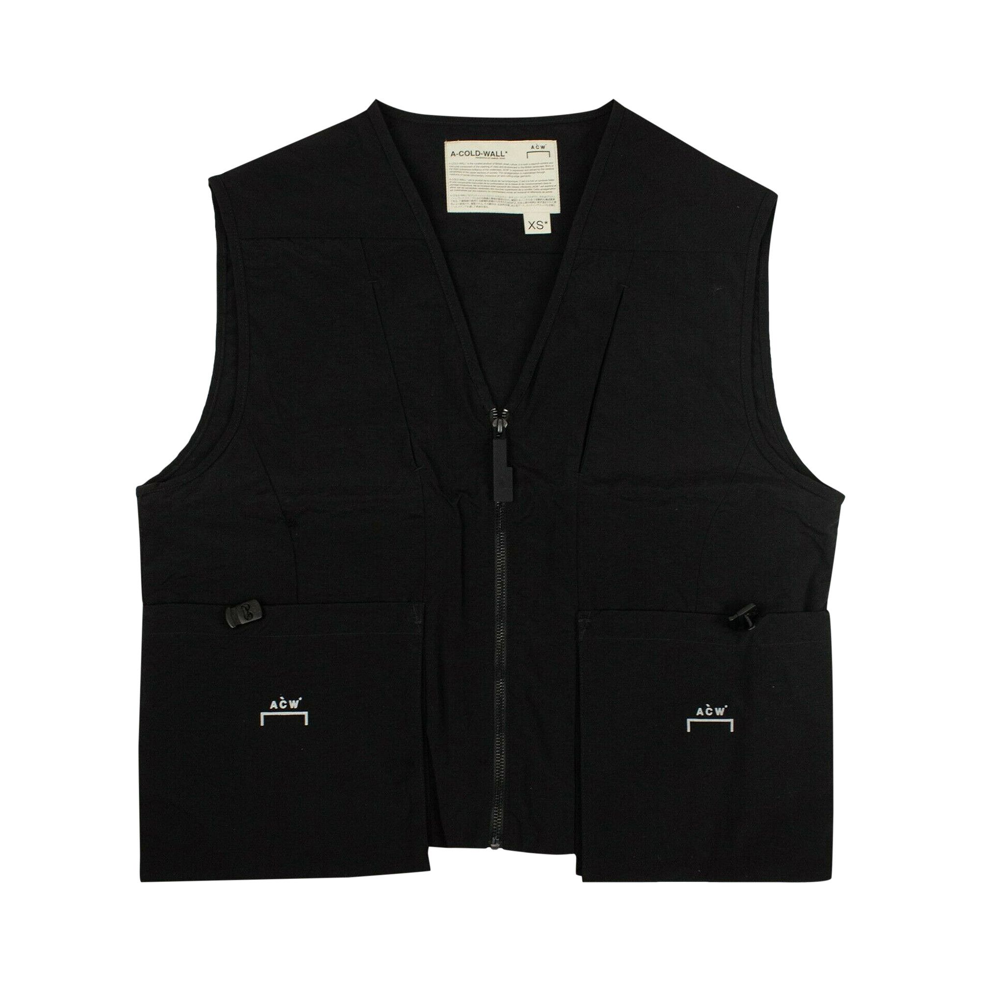 Buy A-Cold-Wall* Pocket Vest 'Black' - ACWMO004WHL BLAC | GOAT